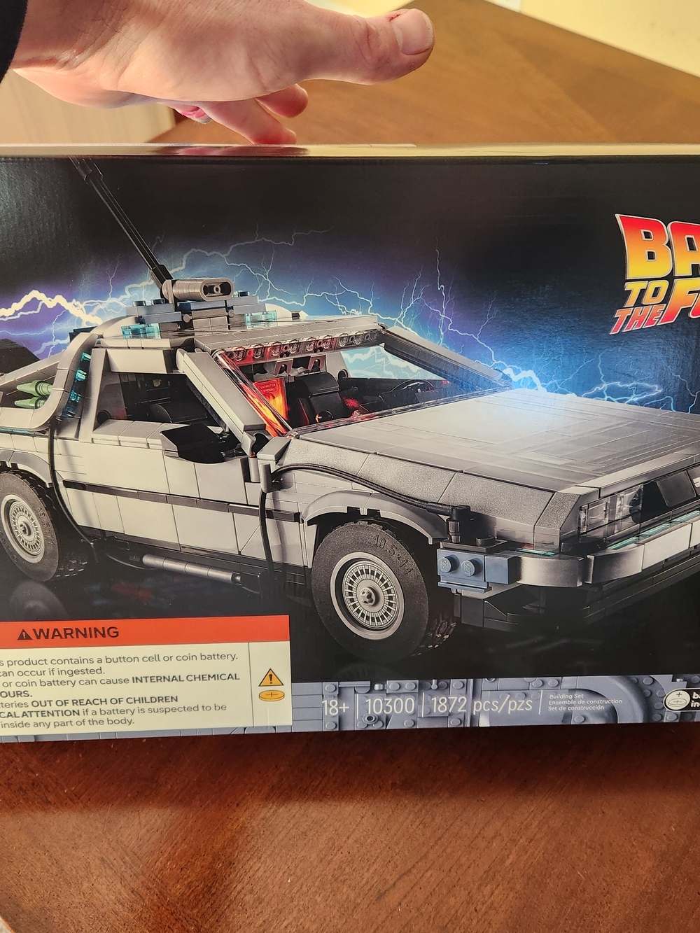 New Lego DeLorean Model Car